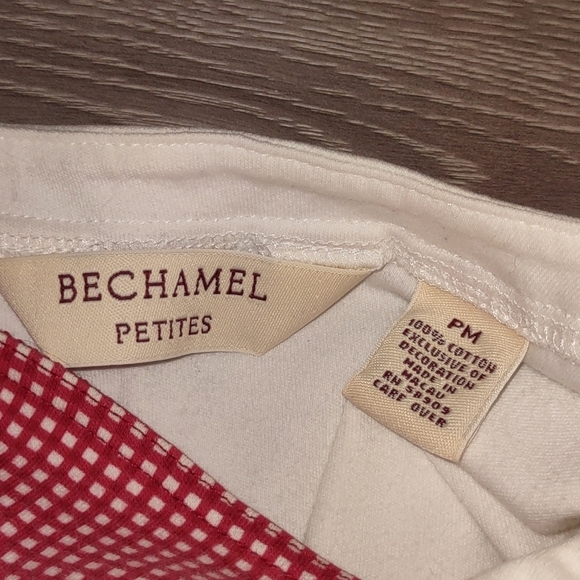 VINTAGE bechamel embroidered cherry v neck shirt - Picture 7 of 7